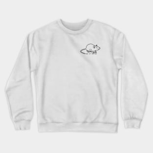 Small Year of the Rat Outline Crewneck Sweatshirt